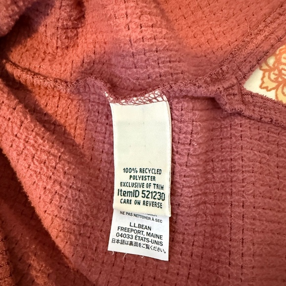 LL Bean Fleece Pullover - Picture 4 of 4